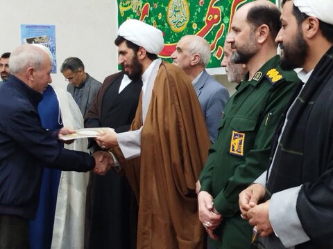 تصاویر/ ویژه برنامه گرامیداشت ایام الله دهه فجر در تکاب