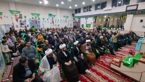 تصاویر/ ویژه برنامه گرامیداشت ایام الله دهه فجر در تکاب