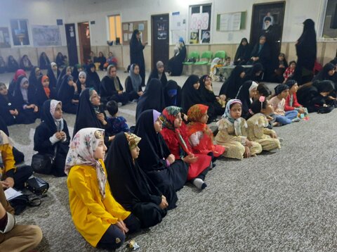 تصاویری از برگزاری جشن میلاد سرداران کربلا در مدرسه علمیه خواهران برازجان
