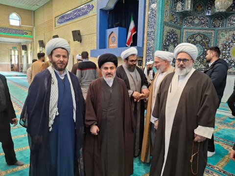 تصاویر/ دیدار طلاب شهرستان میاندوآب با نماینده ولی فقیه در آذربایجان غربی