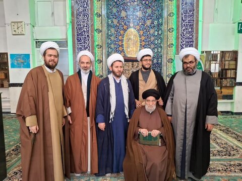 تصاویر/ دیدار طلاب شهرستان میاندوآب با نماینده ولی فقیه در آذربایجان غربی