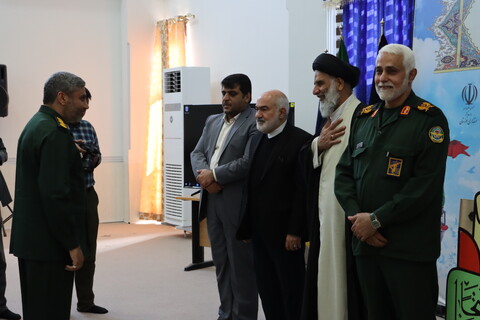 آیین تجلیل از خادمین تشییع و تدفین 14 شهید گمنام دفاع مقدس در خوزستان