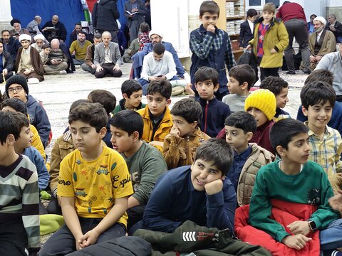 جلسات تربیتی کودکان مسجد امام رضا(ع) میدان بسیج