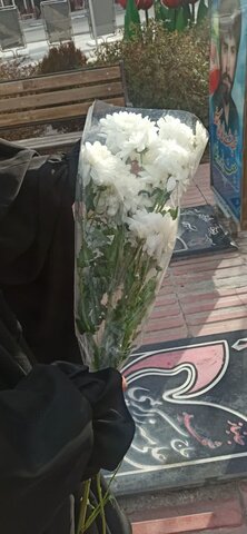 تصاویر/غبارروبی مزار شهدا توسط طلاب مدرسه علمیه حضرت زهرا (س)سنجان