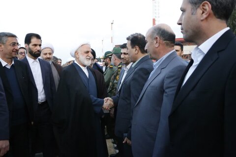 گزارش تصویری ورود رئیس قوه قضاییه به خرم‌آباد