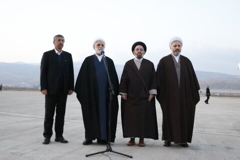 گزارش تصویری ورود رئیس قوه قضاییه به خرم‌آباد