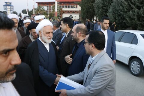 گزارش تصویری ورود رئیس قوه قضاییه به خرم‌آباد