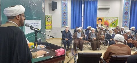 تصاویر دیدار رئیس مرکز حفاظت و اطلاعات قوه قضائیه با طلاب و روحانیون لرستان