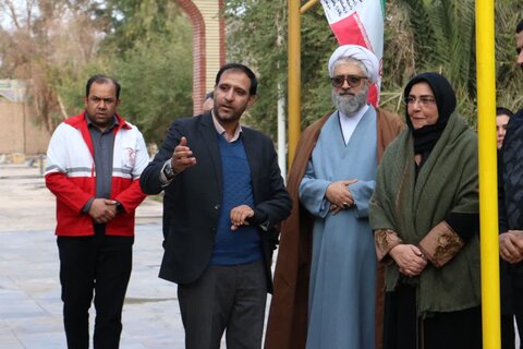 غبارروبی گلزار شهدا