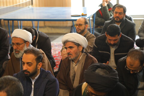 تصاویر / نشست طلاب و فضلای شهرستان بیجار با نماینده ولی فقیه در استان کردستان