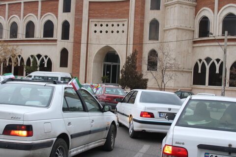 رژه خودرویی در شهر جوپار