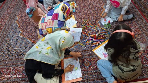 تصاویر/برگزاری جشن ملی ریحان ویژه کادر و اساتید مدرسه علمیه کوثر زرندیه