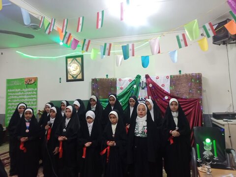 جشن دهه فجر در مسجد صاحب الزمان جوپار
