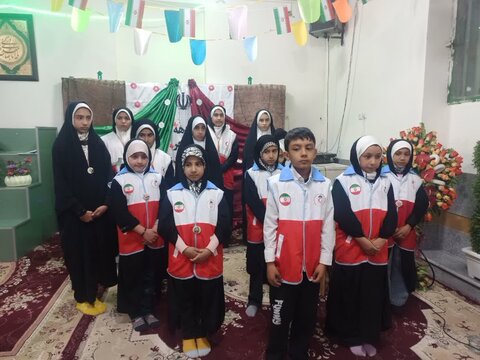 جشن دهه فجر در مسجد صاحب الزمان جوپار
