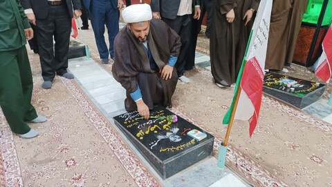 تصاویر/ مراسم بزرگداشت شهید عاشوری در دیلم