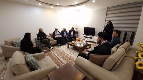 تصاویر/ دیدار امام جمعه بوشهر با برخی جانبازان دفاع مقدس