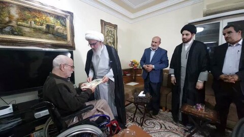 تصاویر/ دیدار امام جمعه بوشهر با برخی جانبازان دفاع مقدس