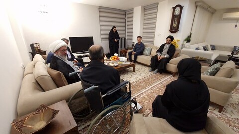 تصاویر/ دیدار امام جمعه بوشهر با برخی جانبازان دفاع مقدس