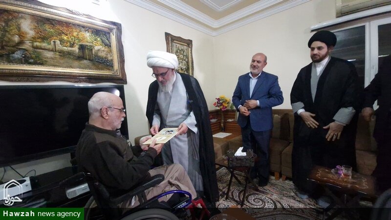 تصاویر/ دیدار امام جمعه بوشهر با برخی جانبازان دفاع مقدس