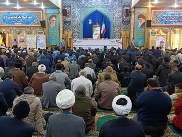 نمازجمعه امروز بندر بوشهر به روایت تصاویر