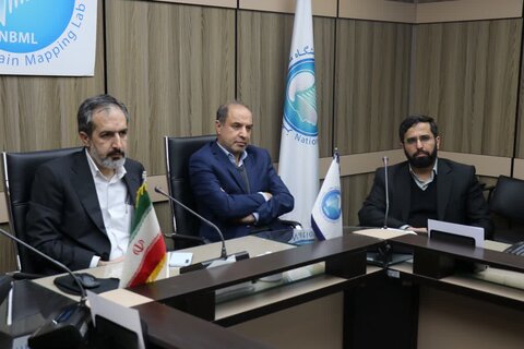 بازدید از آزمایشگاه ملی نقشه‌برداری مغز دانشگاه تهران در حاشیه همایش بین‌المللی