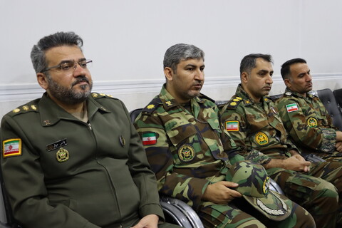 دیدار “نیروهای مسلح” با نماینده ولی فقیه در خوزستان