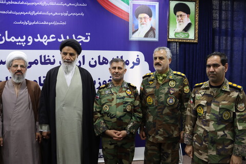 دیدار “نیروهای مسلح” با نماینده ولی فقیه در خوزستان