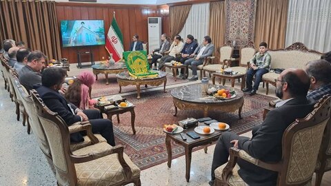 کراچی میں آستان قدس رضوی کے نمائندوں کی اعیاد شعبانیہ کے جشن میں شرکت