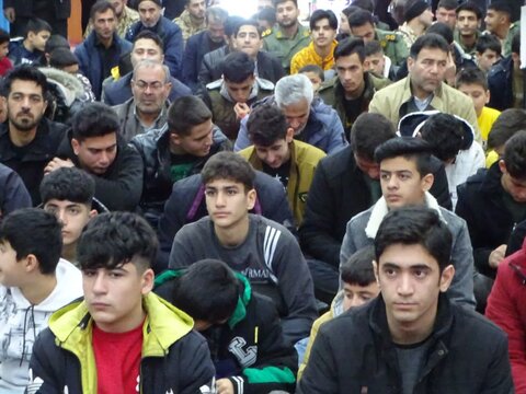 تصاویر/ آیین عبادی سیاسی نماز جمعه چهاربرج