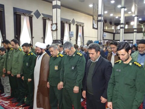 تصاویر/ آیین عبادی سیاسی نماز جمعه چهاربرج