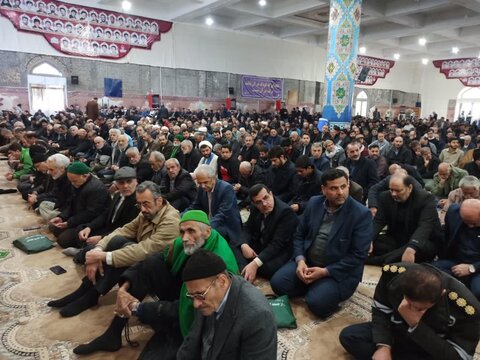 تصاویر/ نمازعبادی سیاسی جمعه کاشان