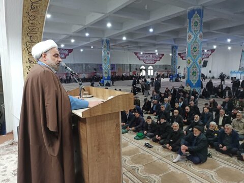 تصاویر/ نمازعبادی سیاسی جمعه کاشان