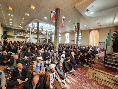 تصاویر/ نماز جمعه ۱۹ بهمن چایپاره