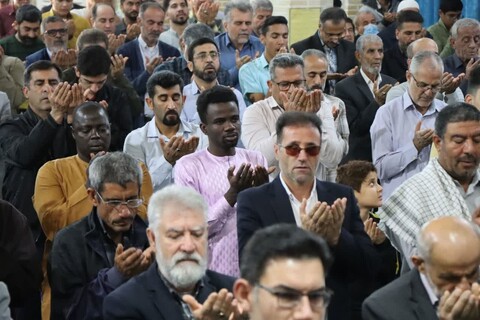 نماز جمعه عالیشهر به روایت تصویر