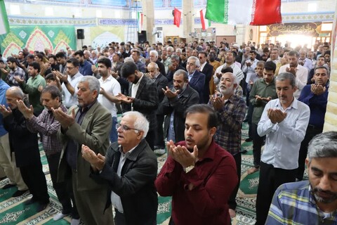 نماز جمعه عالیشهر به روایت تصویر