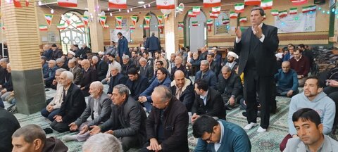 تصاویر/ اقامه نماز جمعه شهرستان شوط