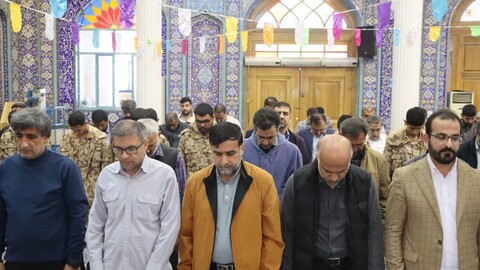 نماز جمعه خارگ به روایت تصویر