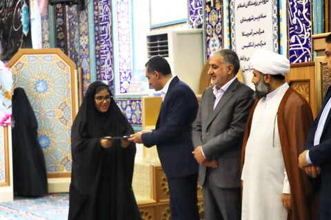 نماز جمعه خارگ به روایت تصویر