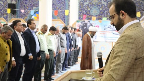 نماز جمعه خارگ به روایت تصویر