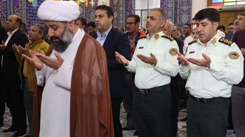 نماز جمعه خارگ به روایت تصویر