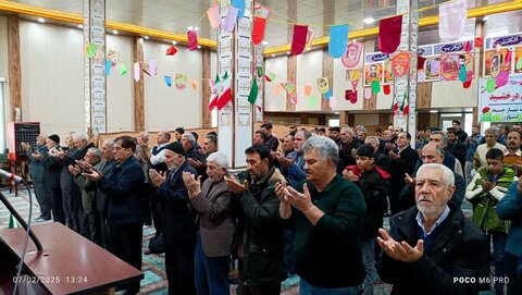 تصاویر/ اقامه نماز جمعه شهر کشاورز