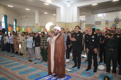 تصاویر/ نماز جمعه شهرستان جاسک
