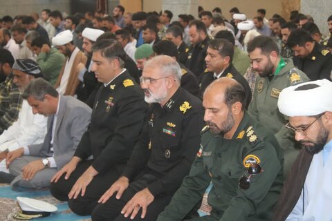 تصاویر/ نماز جمعه شهرستان جاسک