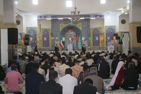 تصاویر/ نماز جمعه شهرستان جاسک