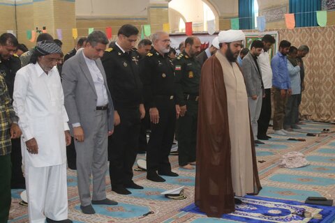 تصاویر/ نماز جمعه شهرستان جاسک