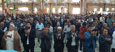 نمازجمعه بندر دیر به روایت تصویر