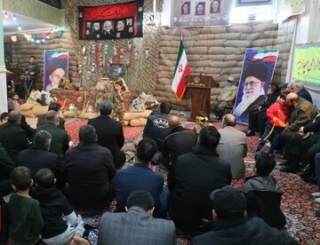 سیزدهمین یادواره شهدای روستای مومن آباد قم برگزار شد