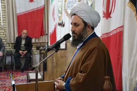 تصاویر/ جشن پیروزی انقلاب در مسجد صاحب الزمان(عج) خوی