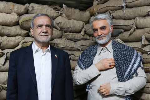 تصاویر/ افتتاح مجتمع‌ تفریحی و گردشگری در سیرجان با حضور رئیس جمهور