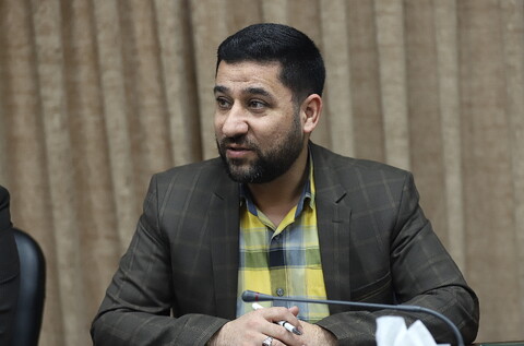 تصاویر/ آین رونمایی از پوستر رویداد رسانه ای یادگار ماندگار حاج شیخ